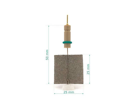 Rhodium Plated Counter Electrode Model 5 – Metal Foam, Electrochemical Products, Redox.me, MSE Supplies