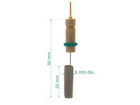 Rhodium Plated Counter Electrode Model 8 – Metal Foam, Electrochemical Products, Redox.me, MSE Supplies