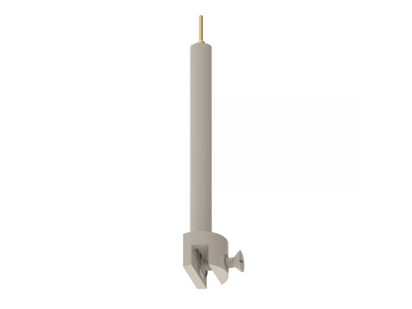 Basic Sample Holder - Metal Contact, 4 MM MAX. Thickness, Electrochemical Products, Redox.me, MSE Supplies