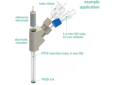 Liquid Junction Adapter, 6 Mm Dia., Electrochemical Products, Redox.me, MSE Supplies