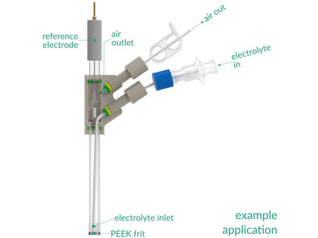 Liquid Junction Adapter, 6 Mm Dia., Electrochemical Products, Redox.me, MSE Supplies