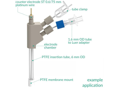 Liquid Junction Adapter, 6 Mm Dia., Electrochemical Products, Redox.me, MSE Supplies