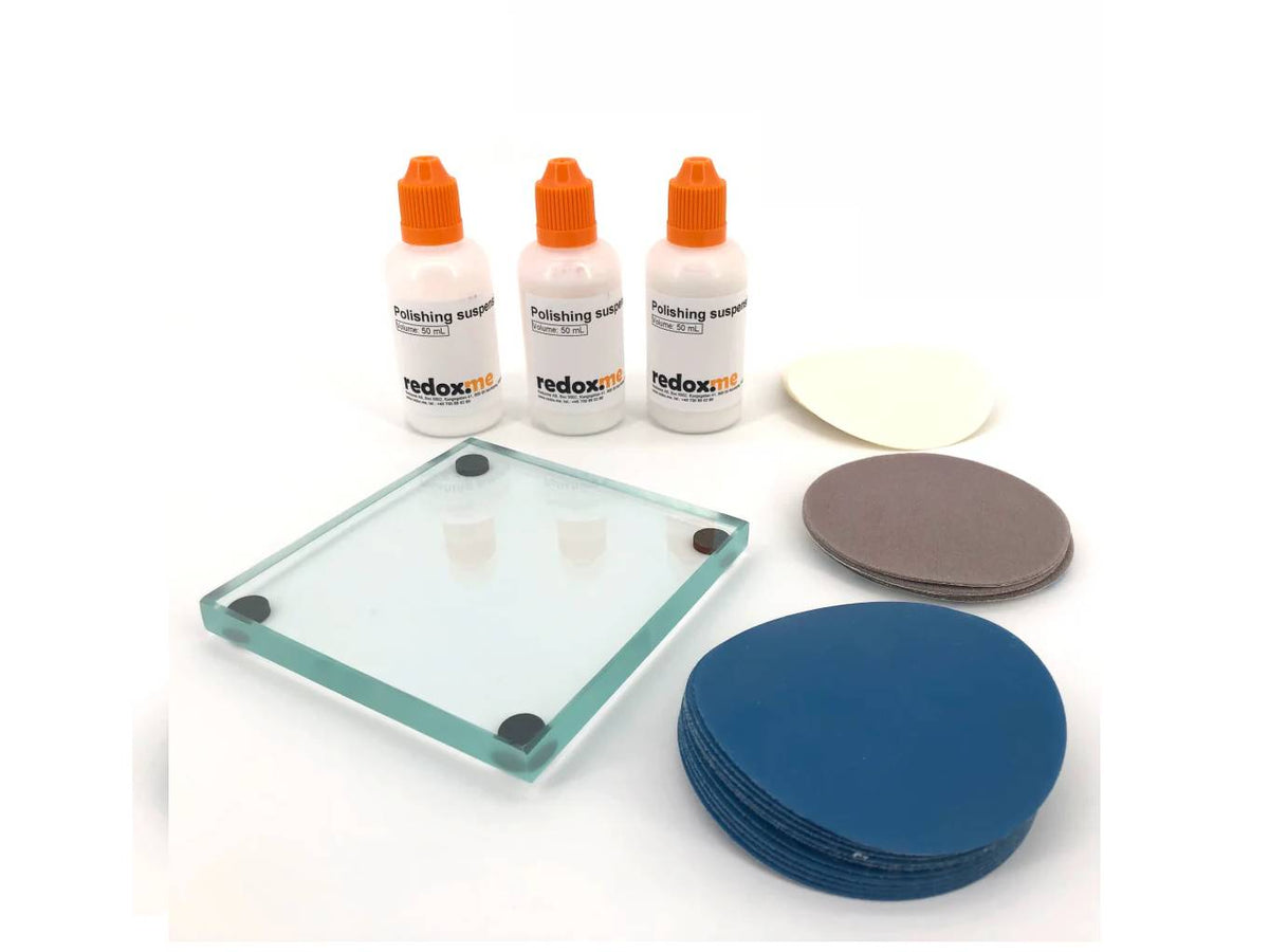 Electrode Polishing Kit, Electrochemical Products, Redox.me, MSE Supplies