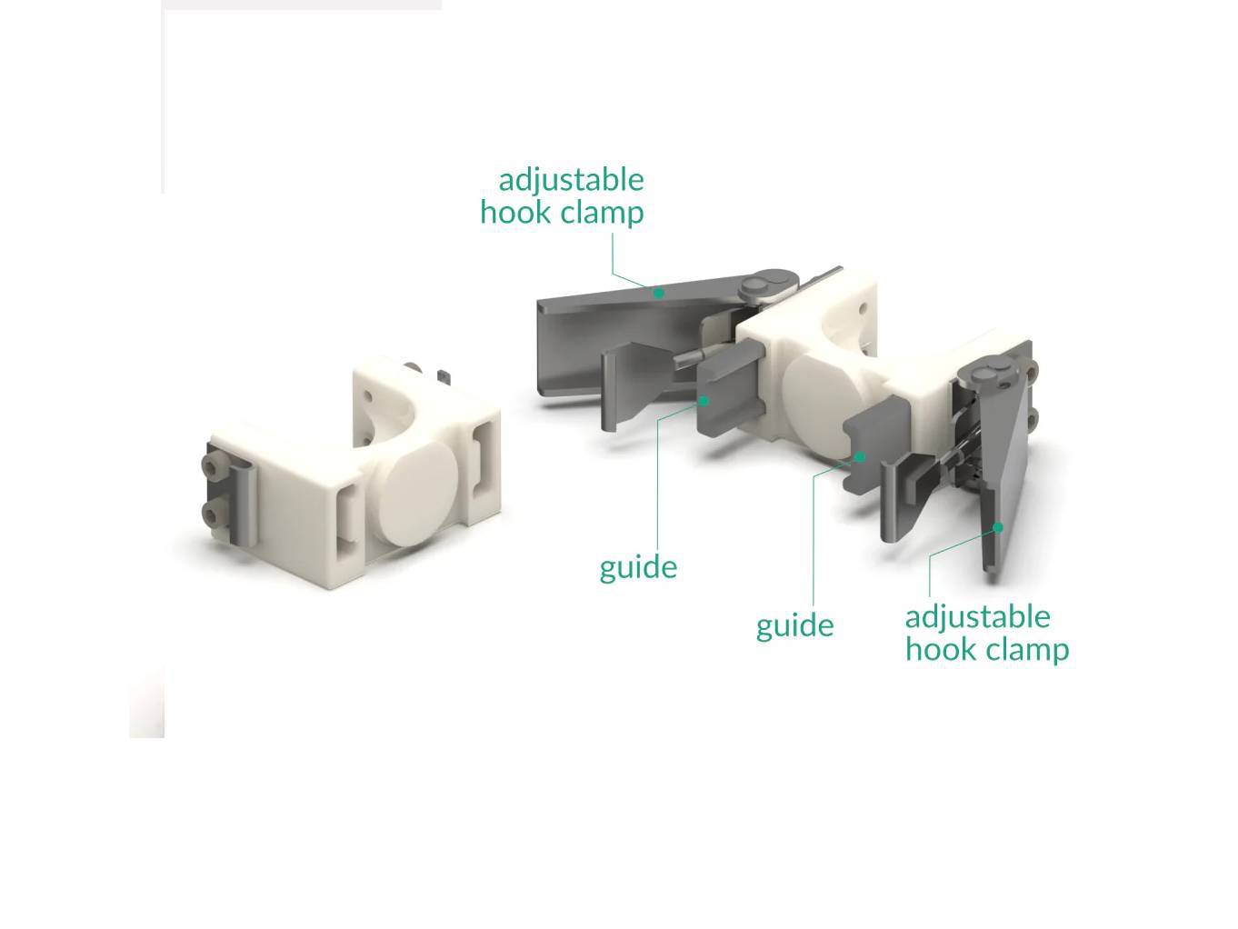 Chamber End Caps For Photo-BIO-EC Reactor - 50 ML, Electrochemical Products, Redox.me, MSE Supplies