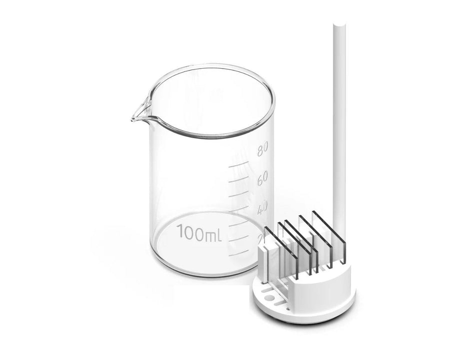 AS Rack 100 ML - Adjustable Substrate Rack For 100 ML Beaker, Electrochemical Products, Redox.me, MSE Supplies
