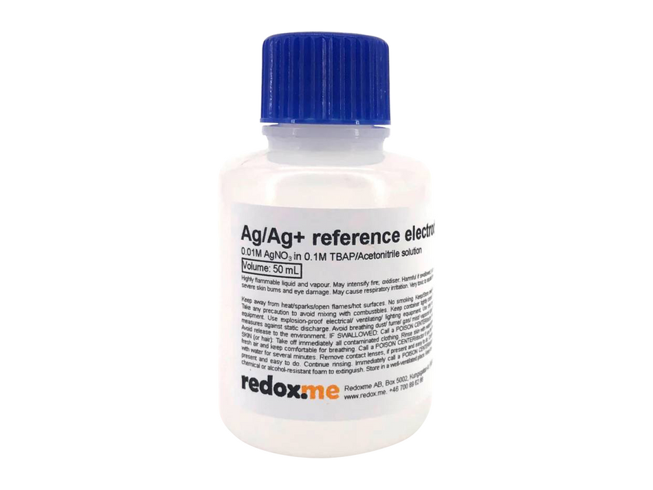 AG/AG+ Reference Electrode Filling Solution - 50 ML, Electrochemical Products, Redox.me, MSE Supplies