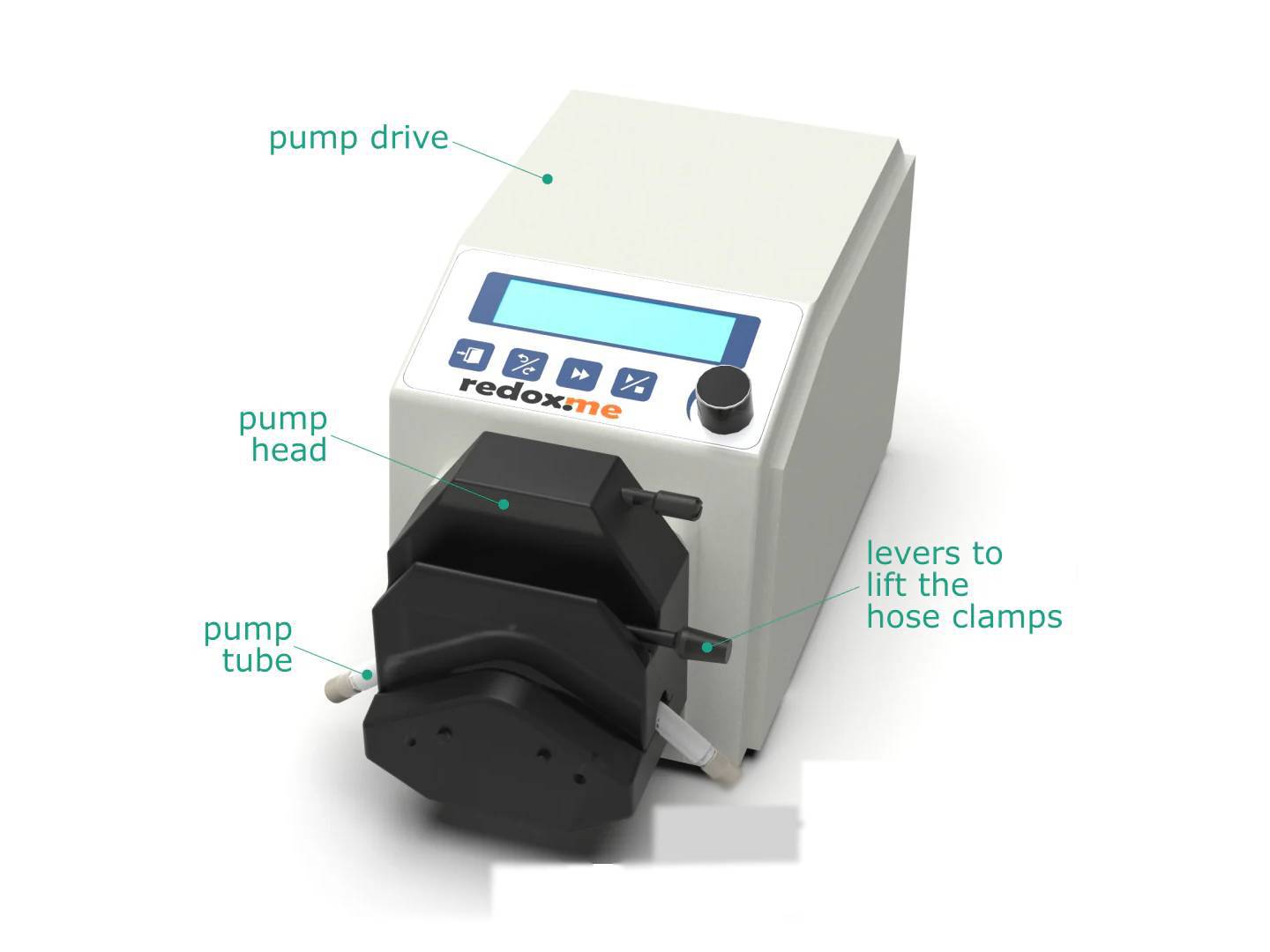 Peristaltic Pump, Model A, 0.07 - 380 ML PER MIN, Electrochemical Products, Redox.me, MSE Supplies