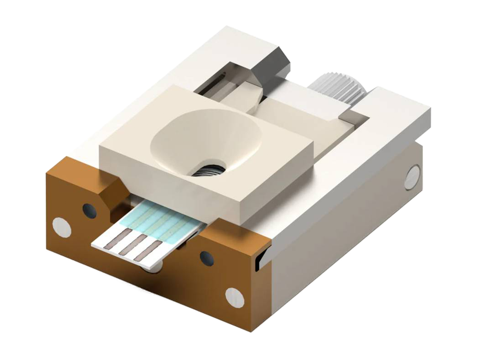 Screen-Printed Electrode Holder - Spe W: 7-10.2 Mm, H: 0.05-0.7 Mm, L>20 Mm, Electrochemical Products, Redox.me, MSE Supplies