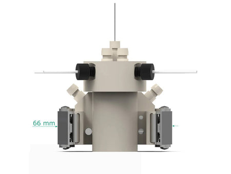 Electrosynthesis Reactor E-Series, Divided Cell, 2X4-Port, Electrochemical Products, Redox.me, MSE Supplies