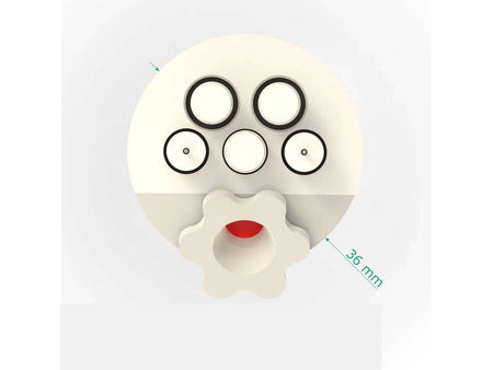 Electrosynthesis Reactor A-Series/Septa, 30 Mm Od, 5-Port, Electrochemical Products, Redox.me, MSE Supplies