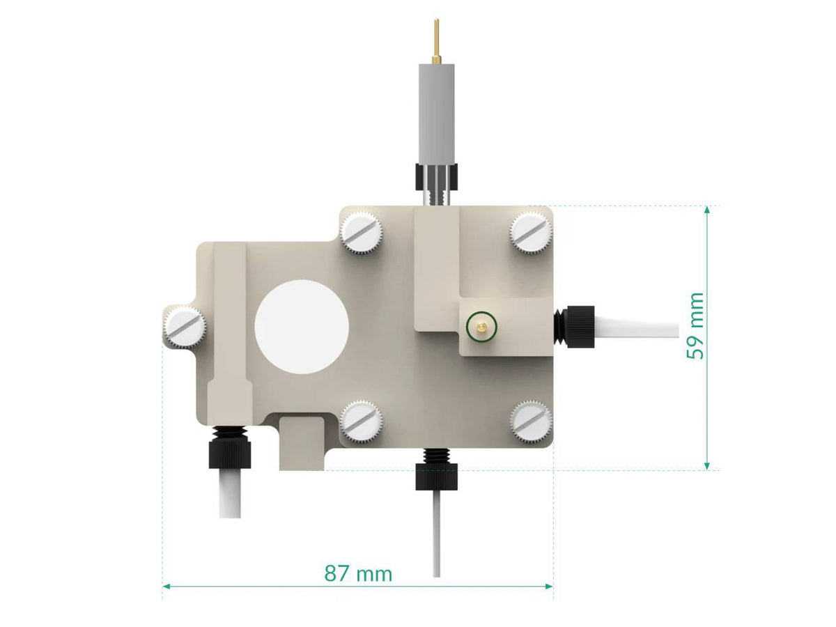 Spectro-Electrosynthesis Flow H-Cell 1.5 And 3 Ml Setup, Electrochemical Products, Redox.me, MSE Supplies