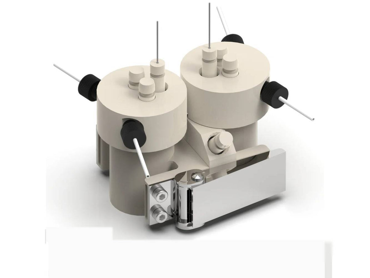 Electrosynthesis Reactor E-Series, Divided Cell, 2X4-Port, Electrochemical Products, Redox.me, MSE Supplies
