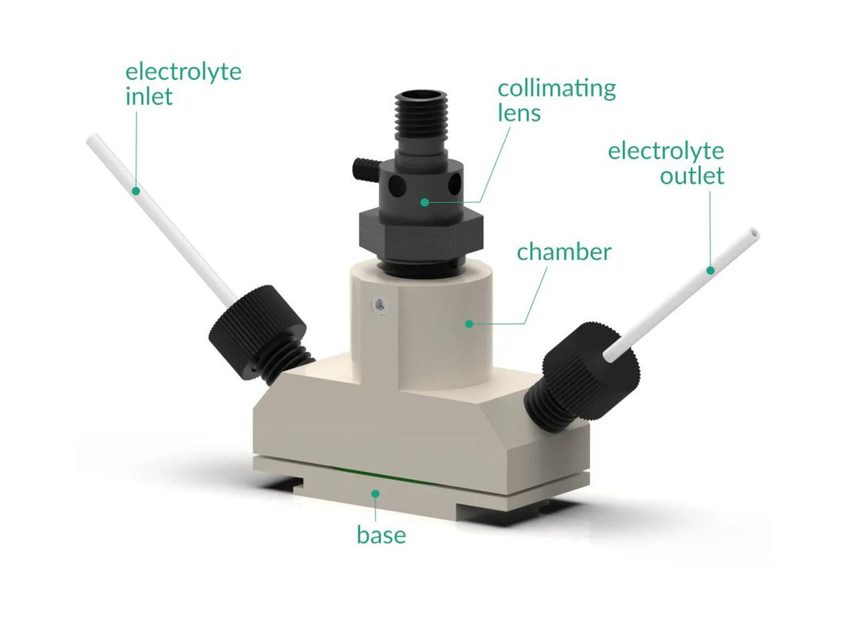 Spectro-EFC Cell Attachment For SPE Holder, UV-VIS-NIR, Electrochemical Products, Redox.me, MSE Supplies