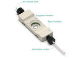 Raman Ec Flow Cell Attachment For Spe Holder, Electrochemical Products, Redox.me, MSE Supplies