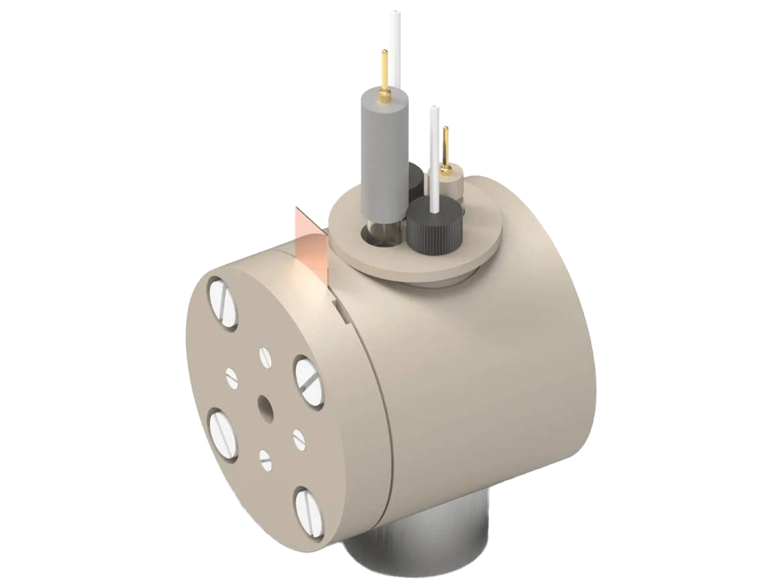 Photo-Electrochemical Cell Setup, 7mm X 7mm, Electrochemical Products, Redox.me, MSE Supplies