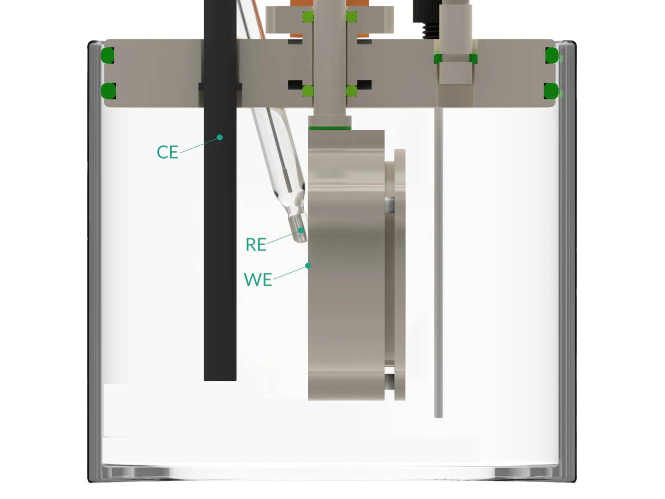 Standard Electrochemical Cell, Electrochemical Products, Redox.me, MSE Supplies