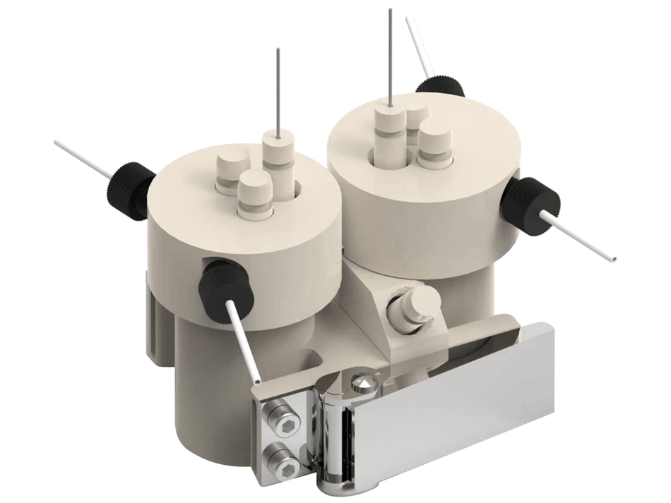 Electrosynthesis Reactor E-Series, Divided Cell, 2X4-Port, Electrochemical Products, Redox.me, MSE Supplies