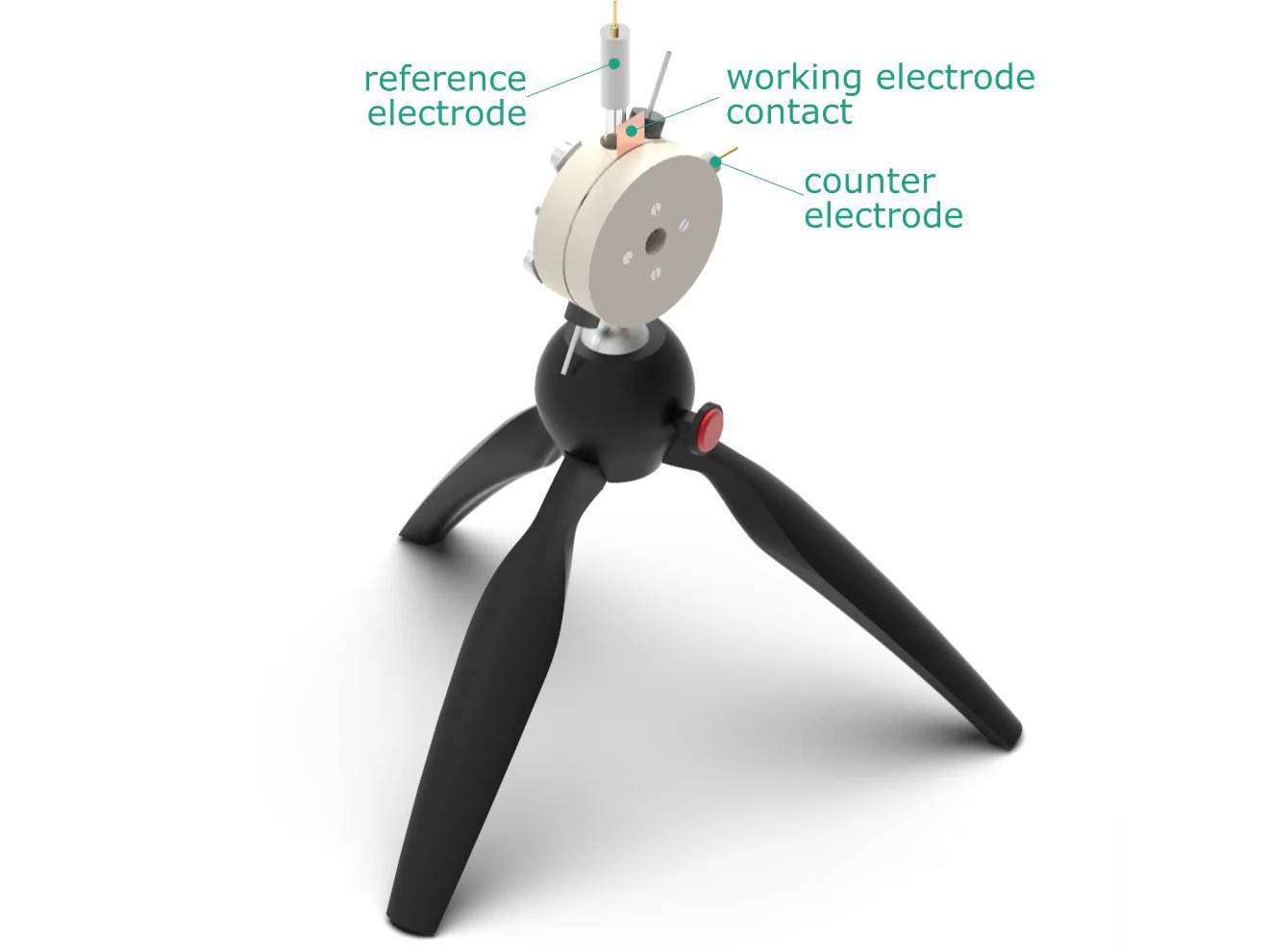 Spectro-Electrochemical Flow Cell Magnetic Mount Setup, Electrochemical Products, Redox.me, MSE Supplies