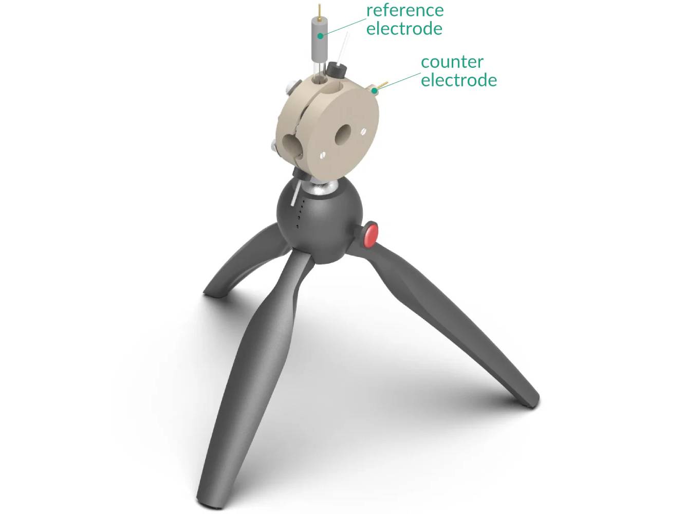 Spectro-EFC 1.75 mL - Spectro-Electrochemical Flow Cell Setup, Electrochemical Products, Redox.me, MSE Supplies