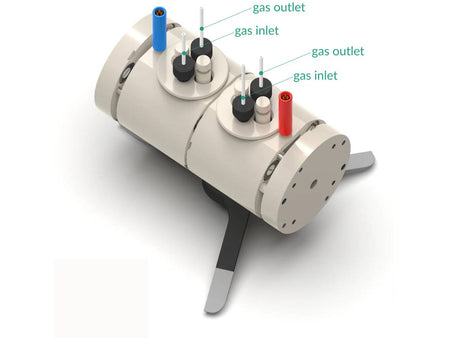 Front Contact Photo-Electrochemical H-Cell, Electrochemical Products, Redox.me, MSE Supplies