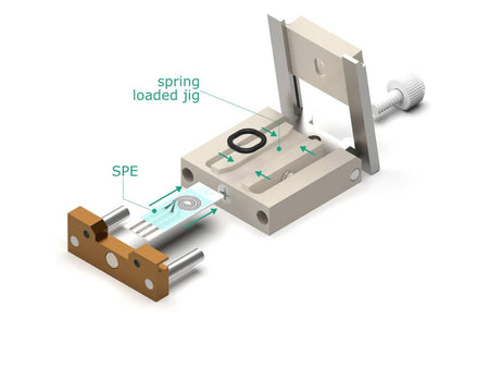Screen-Printed Electrode Holder - Spe W: 7-10.2 Mm, H: 0.05-0.7 Mm, L>20 Mm, Electrochemical Products, Redox.me, MSE Supplies