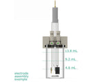 Electrosynthesis Reactor B-Series/Septa, 26 Mm Od, 3-Port, Electrochemical Products, Redox.me, MSE Supplies