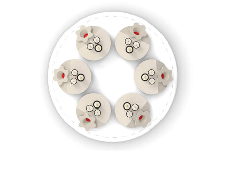 Electrosynthesis Multiple Reactor Set, B-Series, Electrochemical Products, Redox.me, MSE Supplies