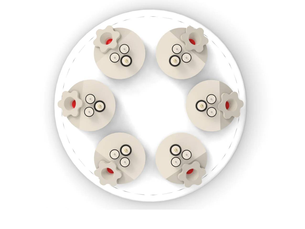 Electrosynthesis Multiple Reactor Set, C-Series, Electrochemical Products, Redox.me, MSE Supplies