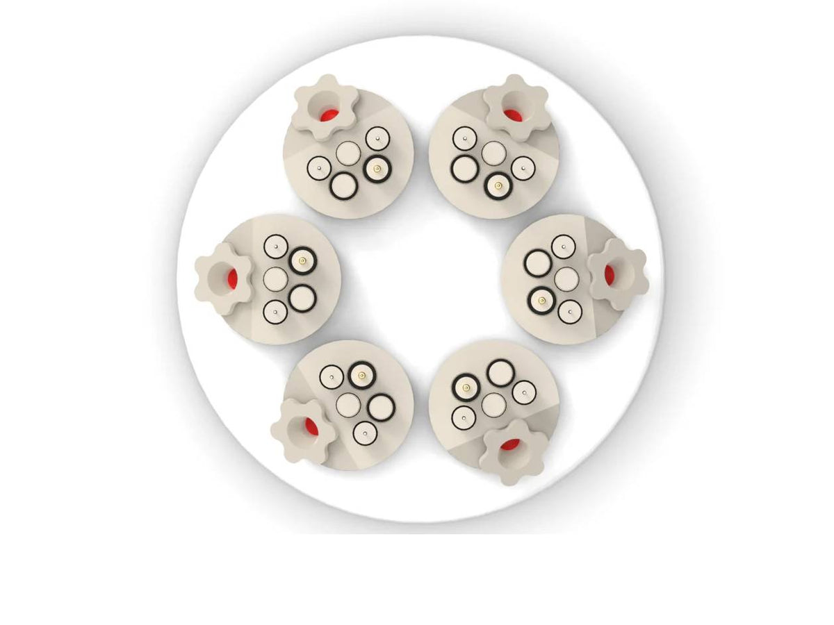 Electrosynthesis Multiple Reactor Set, D-Series, Electrochemical Products, Redox.me, MSE Supplies