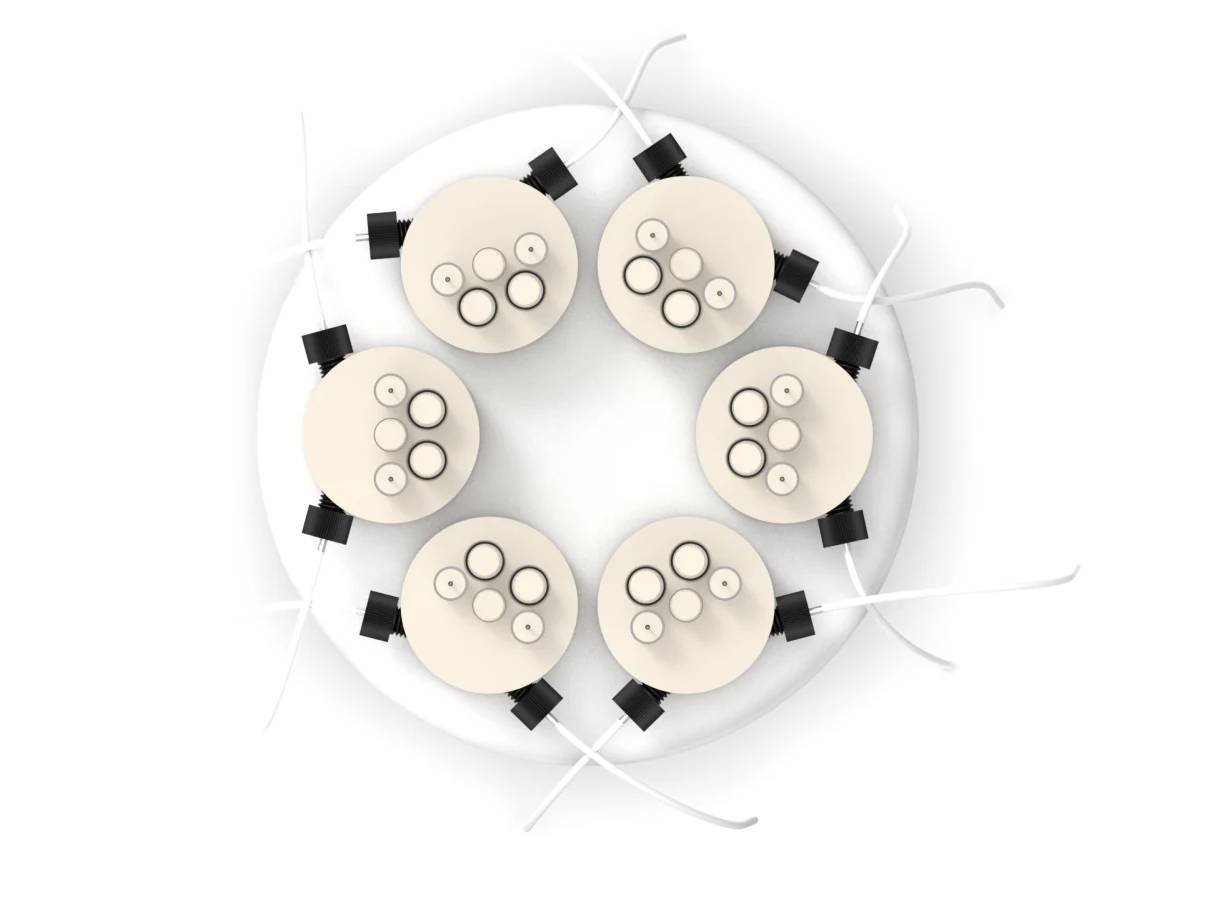 Electrosynthesis Multiple Reactor Set, A-Series, Electrochemical Products, Redox.me, MSE Supplies