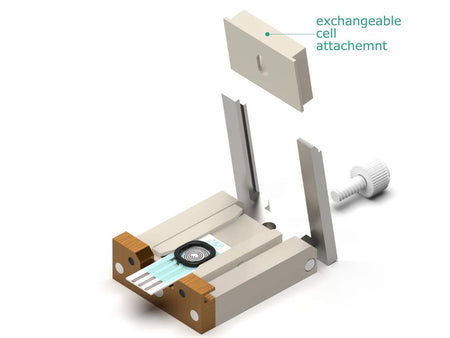 Screen-Printed Electrode Holder - Spe W: 7-10.2 Mm, H: 0.05-0.7 Mm, L>20 Mm, Electrochemical Products, Redox.me, MSE Supplies