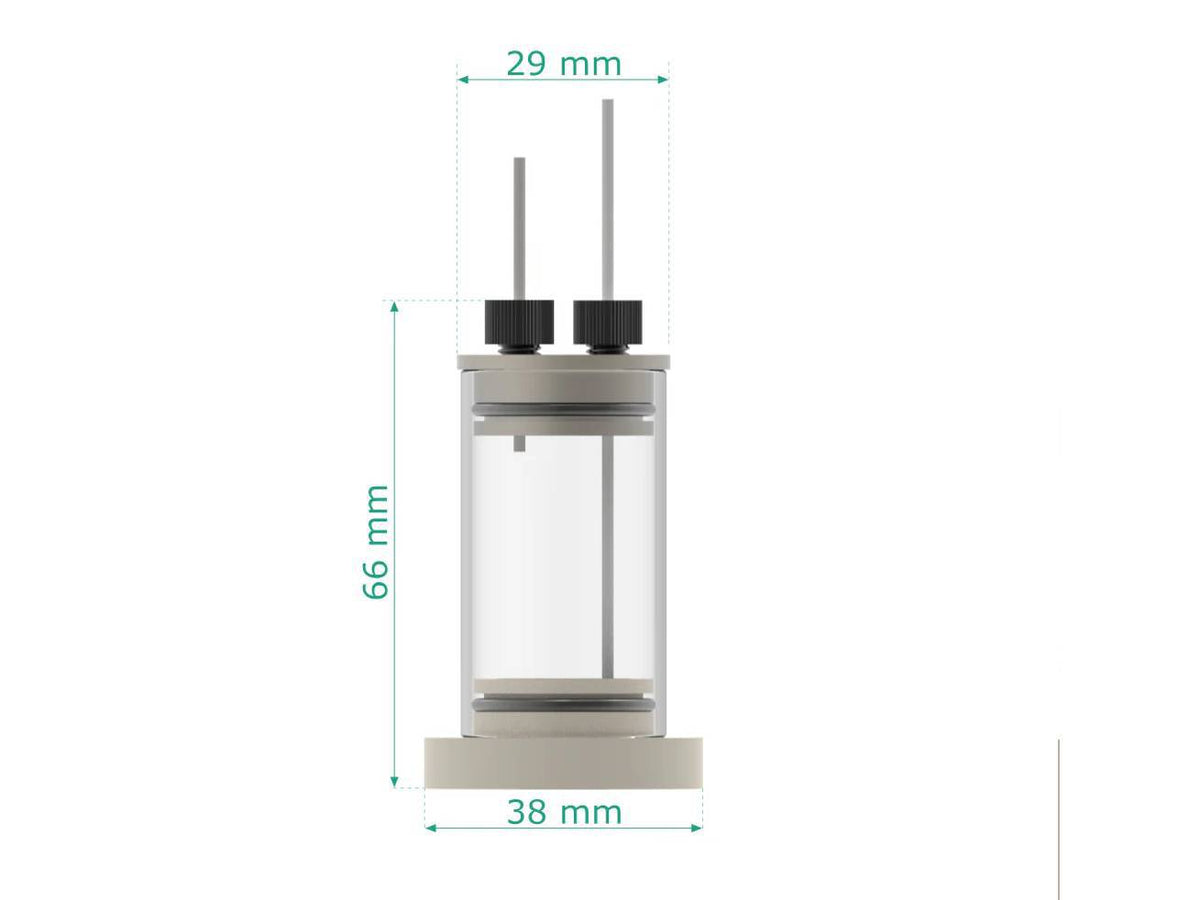 Quartz Crystal Microbalance Electrochemical Cell - Srs Qcm200 Ec 15 Ml, Electrochemical Products, Redox.me, MSE Supplies