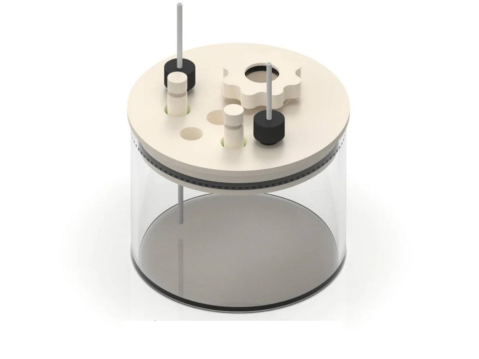 Microvacuum EQCM Cell For QSH-Dip Sensor Holder, Electrochemical Products, Redox.me, MSE Supplies