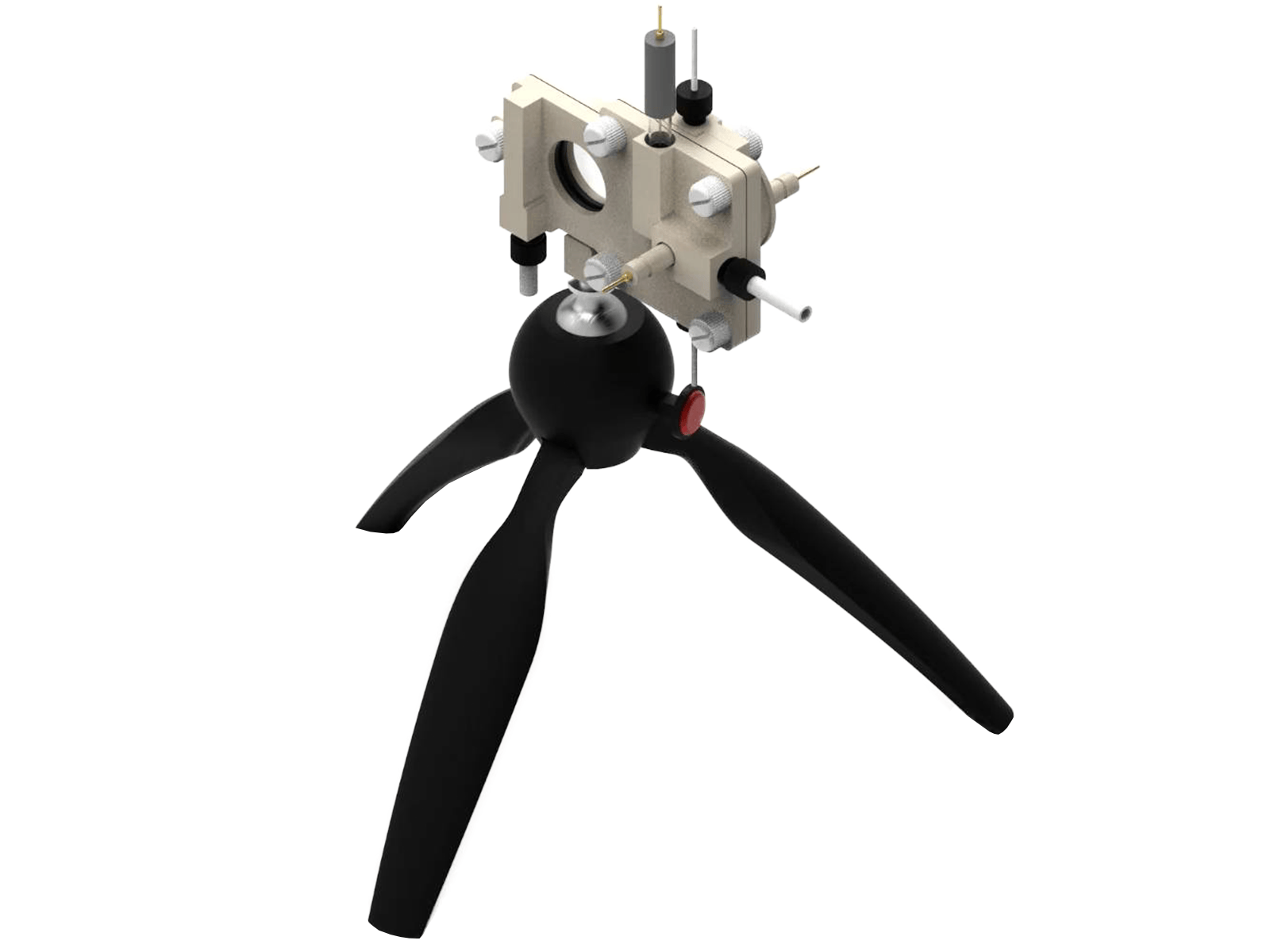 Spectro-Electrosynthesis Flow H-Cell 1.5 And 3 Ml Setup, Electrochemical Products, Redox.me, MSE Supplies