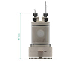 Bottom Mount Front Contact Electrochemical H-Cell Setup, Electrochemical Products, Redox.me, MSE Supplies