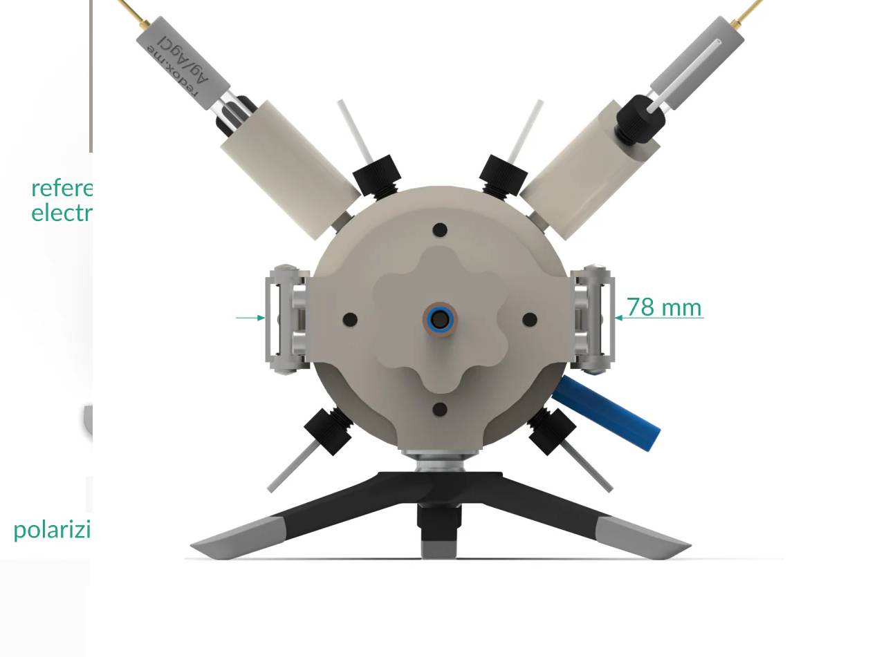 Devanathan-Stachurski Permeation Cell, Model A, Electrochemical Products, Redox.me, MSE Supplies