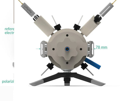 Devanathan-Stachurski Permeation Cell, Model A, Electrochemical Products, Redox.me, MSE Supplies