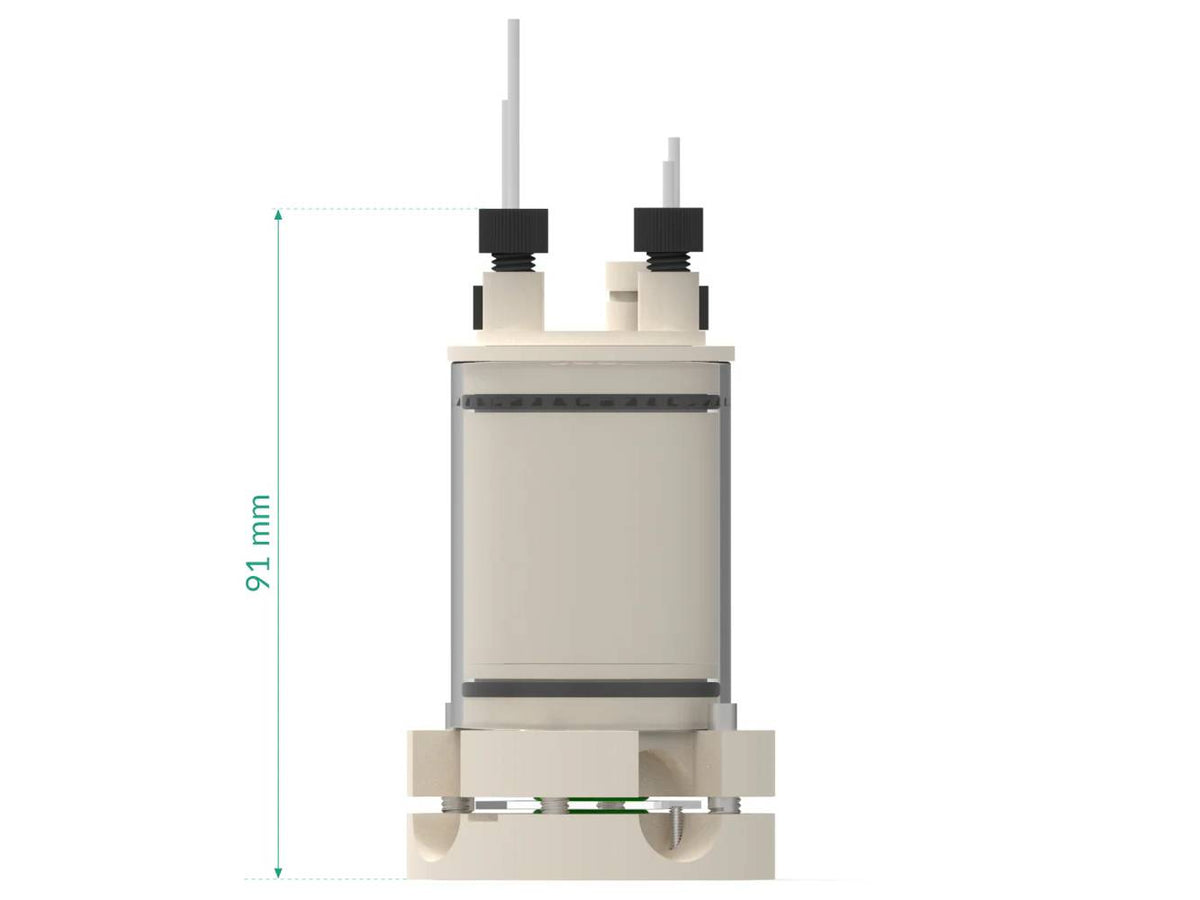 Bottom Mount Electrochemical H-Cell 50 Ml, Electrochemical Products, Redox.me, MSE Supplies