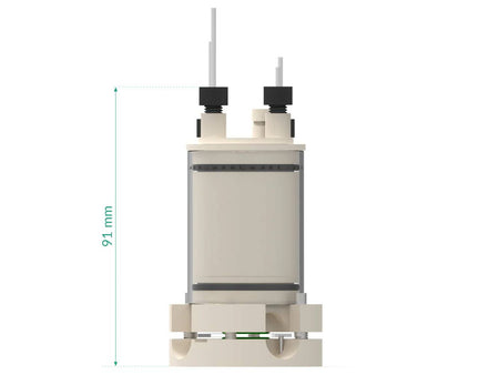 Bottom Mount Electrochemical H-Cell 50 Ml, Electrochemical Products, Redox.me, MSE Supplies
