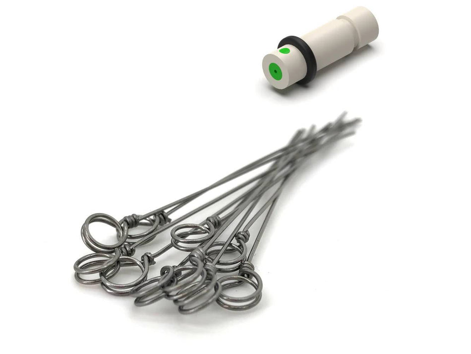 10 Pcs Of Tantalum Wire Clip With Septum Plug, Electrochemical Products, Redox.me, MSE Supplies