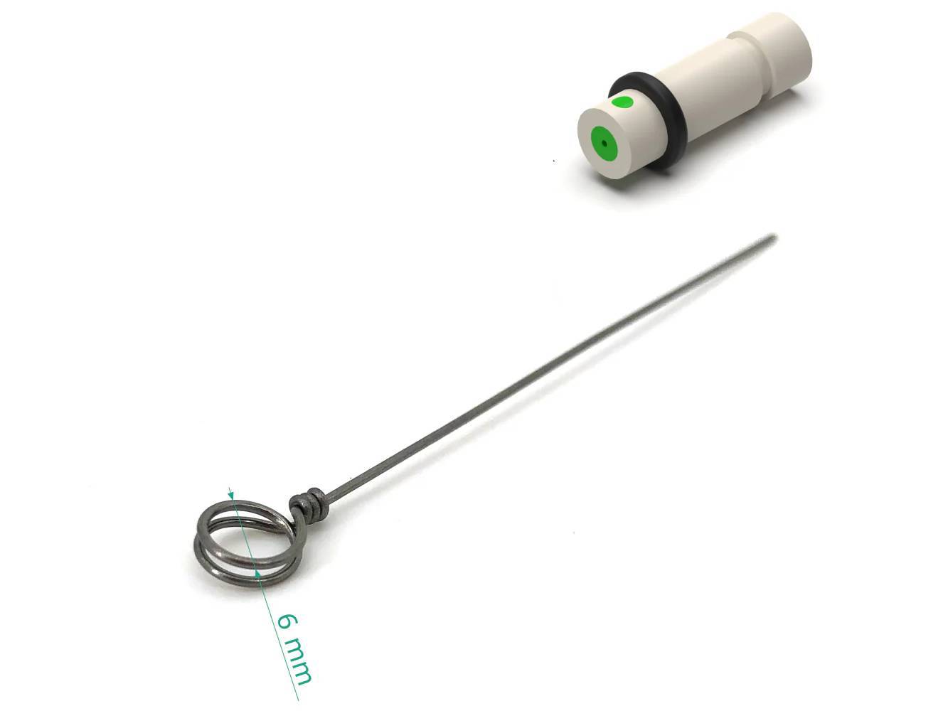 10 Pcs Of Tantalum Wire Clip With Septum Plug, Electrochemical Products, Redox.me, MSE Supplies