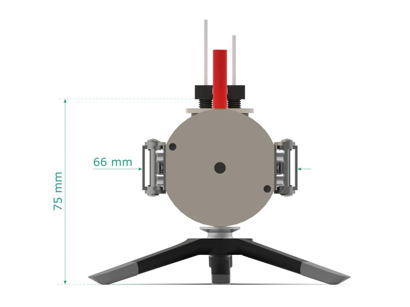 Hook Clamp Assembled Front Contact Photo-Electrochemical Cell, Electrochemical Products, Redox.me, MSE Supplies