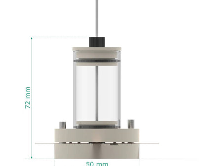Van Der Pauw Bottom Mount Electrochemical Cell, Electrochemical Products, Redox.me, MSE Supplies