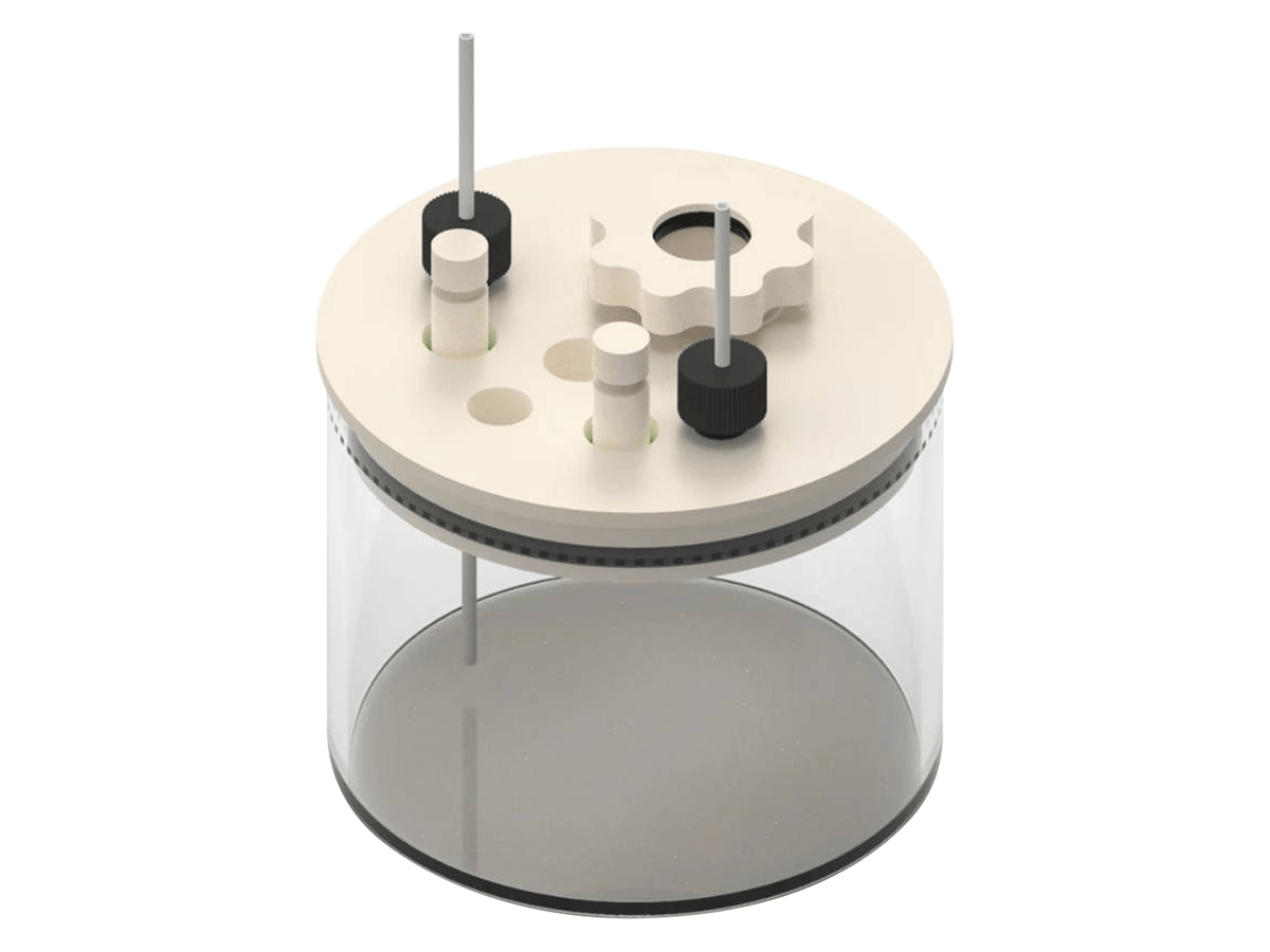 Microvacuum Eqcm Cell Setup For Qsh-Dip Sensor Holder, Electrochemical Products, Redox.me, MSE Supplies