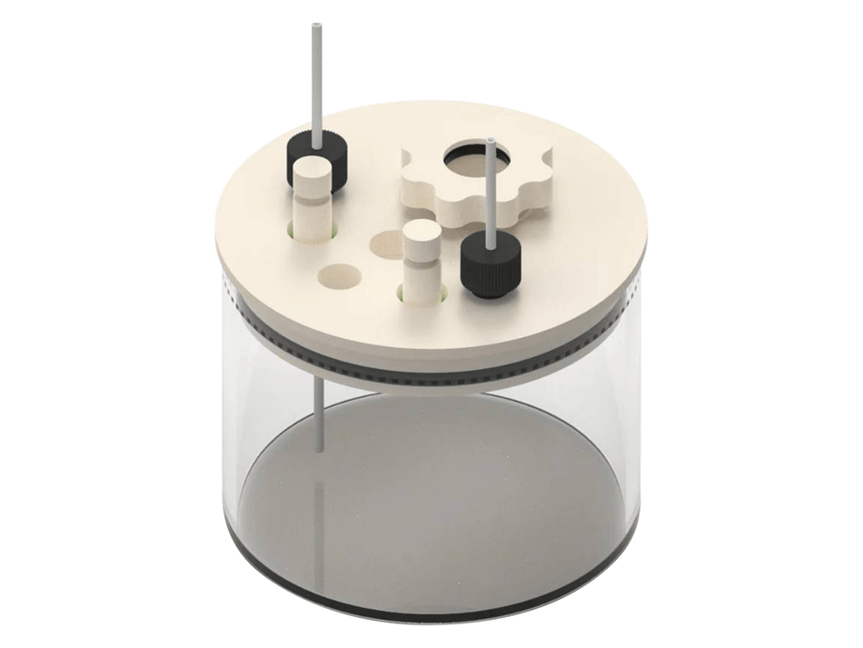 Microvacuum Eqcm Cell Setup For Qsh-Dip Sensor Holder, Electrochemical Products, Redox.me, MSE Supplies