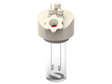 Electrosynthesis Reactor C-Series/Septa, 20 Mm Od, 3-Port, Electrochemical Products, Redox.me, MSE Supplies