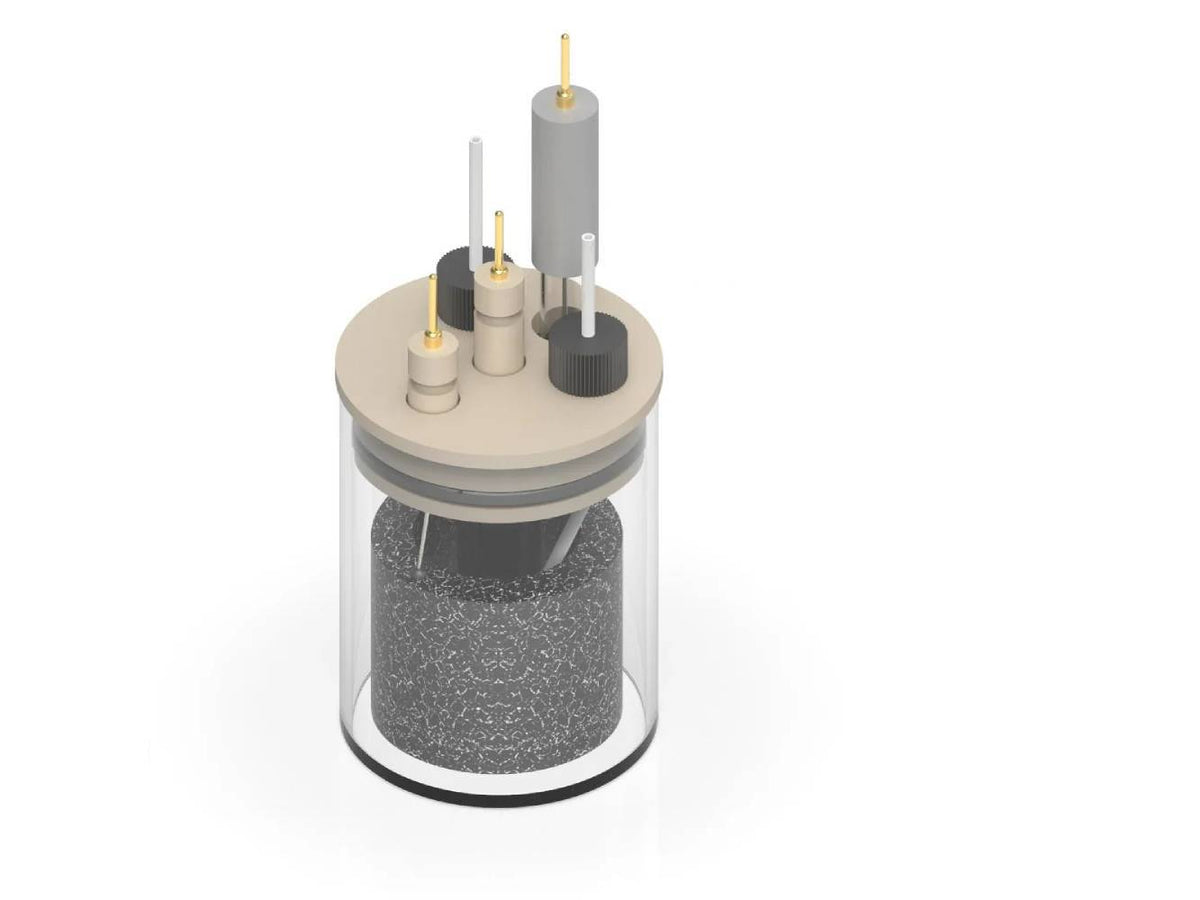Bulk Electrolysis Two-Compartment Cell - 50 Ml, Electrochemical Products, Redox.me, MSE Supplies