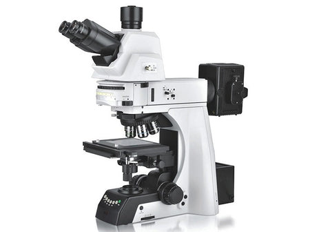 MSE PRO Laboratory Upright Metallurgical Microscope, Transmitted and Reflected Illumination System, Biological Microscopes, MSE Supplies LLC, MSE Supplies