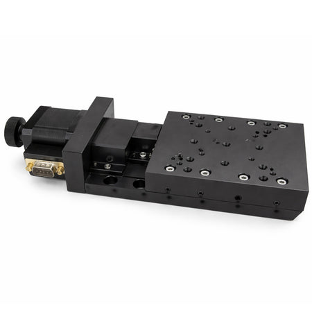 MSE PRO High Precision Stepper Motorized Aluminum Alloy Translation Stages, Travel 15mm, 65×65mm - Optics - MSE Supplies LLC - MSE Supplies