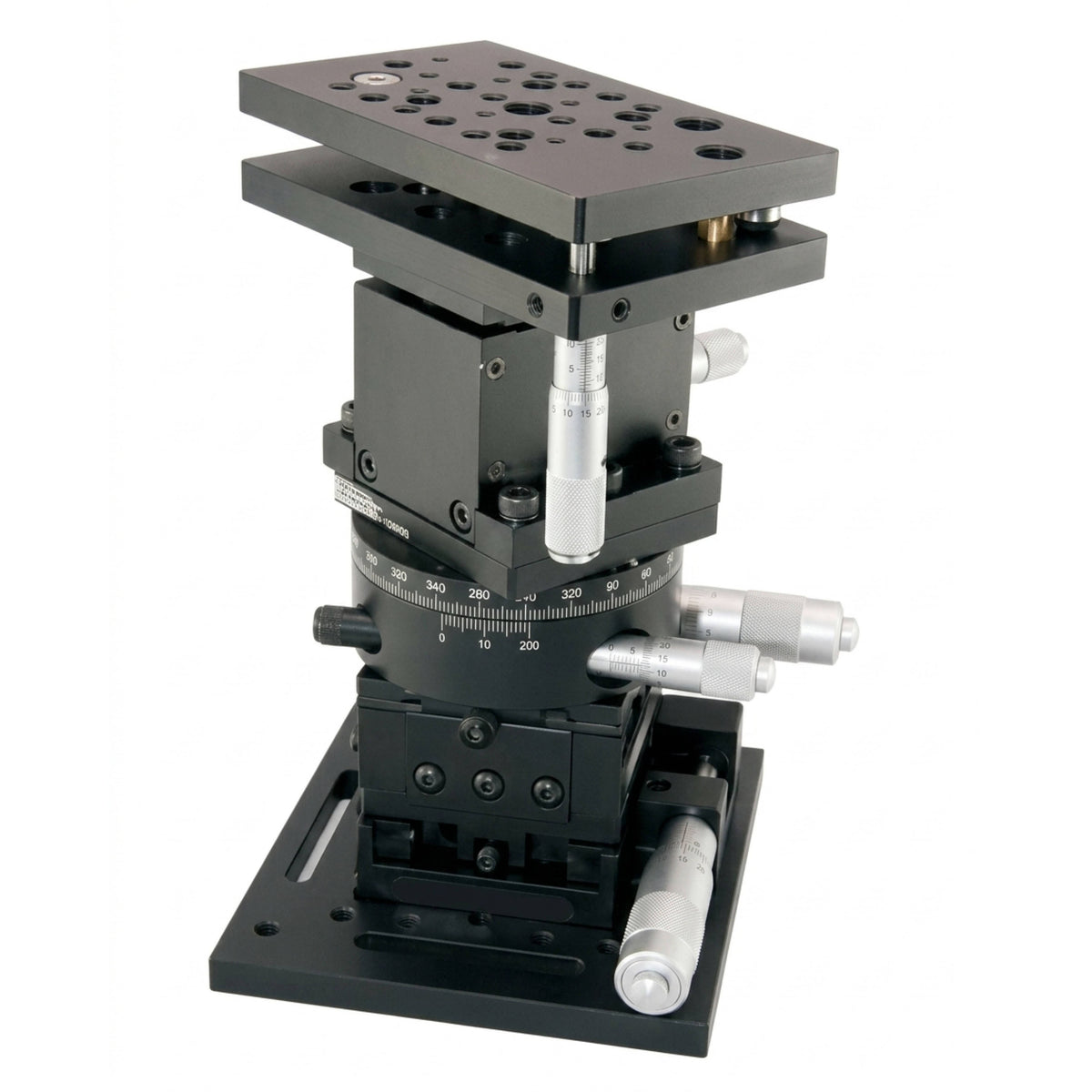 Media: MSE PRO LSSZ-06-01 Assembled XYZ and Rotary/Tilting(6 Axis) Positioning Stages
